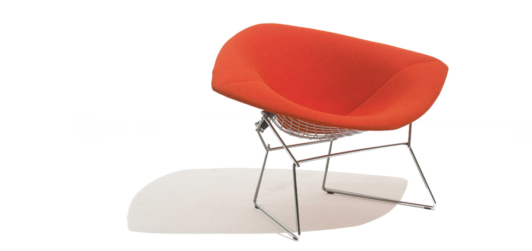 Knoll Bertoia Large Diamond Chair by Harry Bertoia