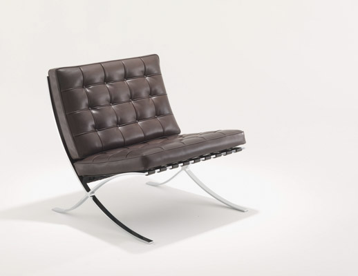 barcelona relaxed chair mies van der rohe