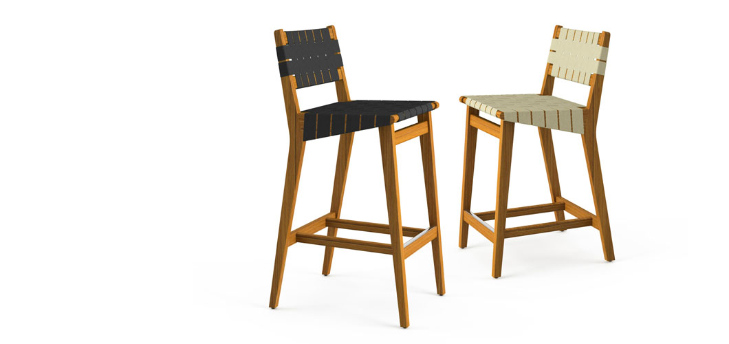 Knoll Risom Barstool by Jens Risom