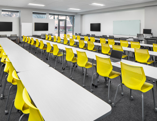 knoll works 2021 connected campous lab multigeneration by knoll rockwell unscripted easy tables classroom training multi-purpose