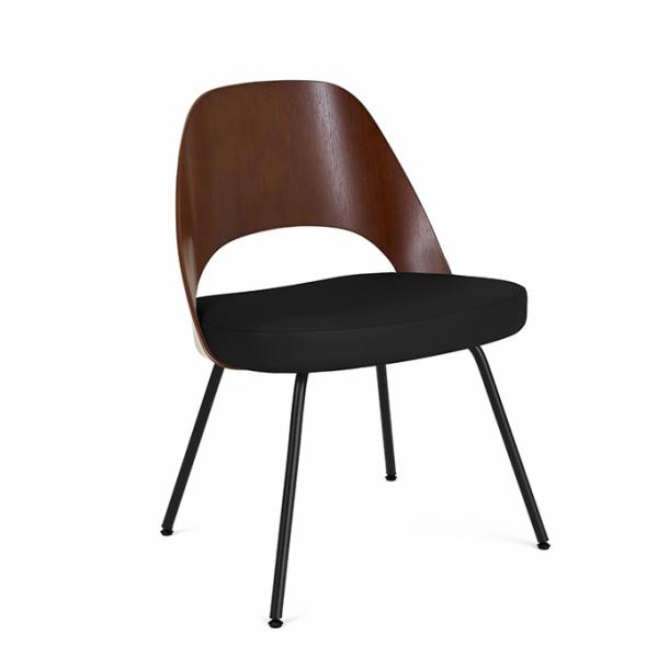 Saarinen Executive Chair - Veneer Back with Tubular Legs