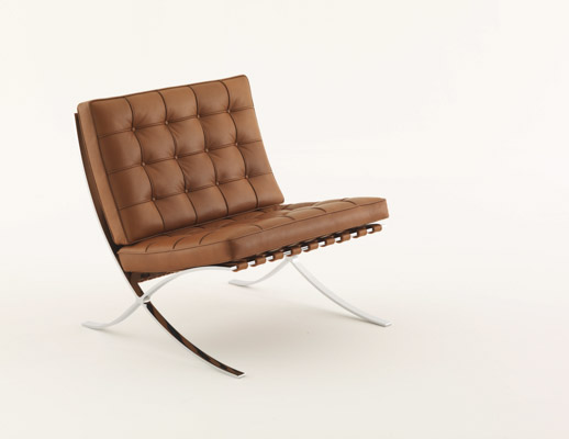 barcelona relaxed chair mies van der rohe