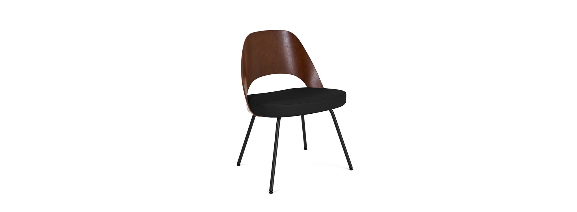 Saarinen Executive Veneer Back Tubular Legs